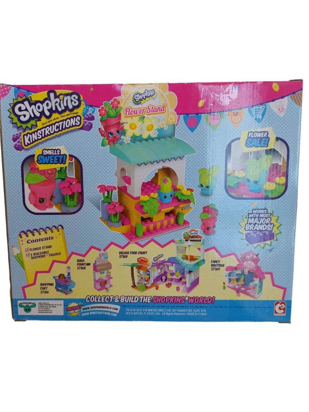 Shopkins Kinstructions Flower Shop Building Kit 101 Pieces